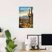 Saguaro-Nationalpark Poster (Heimbüro)