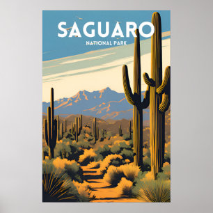 Saguaro-Nationalpark Poster