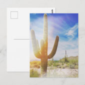 Saguaro-Nationalpark Postkarte (Vorne/Hinten)
