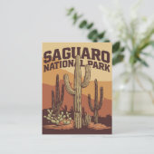 Saguaro-Nationalpark Postkarte (Stehend Vorderseite)