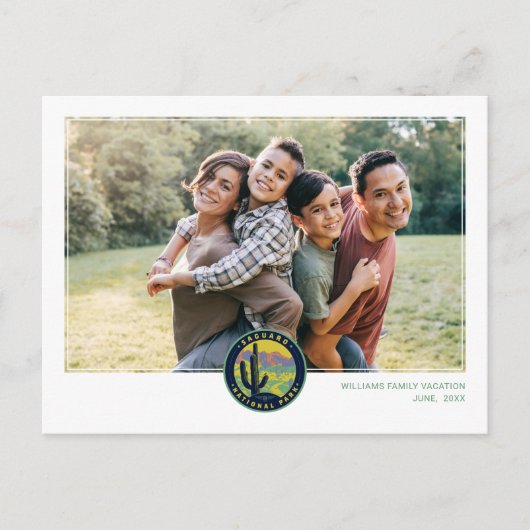 Saguaro-Nationalpark Postkarte (Vorderseite)