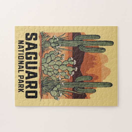Saguaro-Nationalpark Puzzle (Horizontal)
