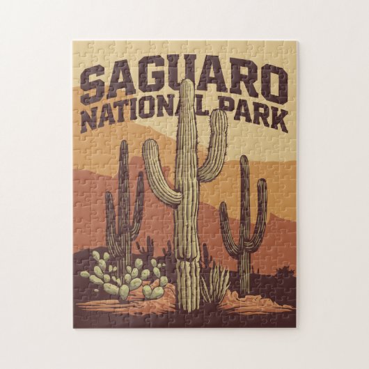 Saguaro-Nationalpark Puzzle (Vertikal)