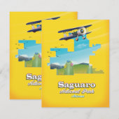 Saguaro Nationalpark Reiseplan (Vorne/Hinten)
