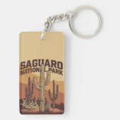 Saguaro-Nationalpark Schlüsselanhänger (Rückseite)