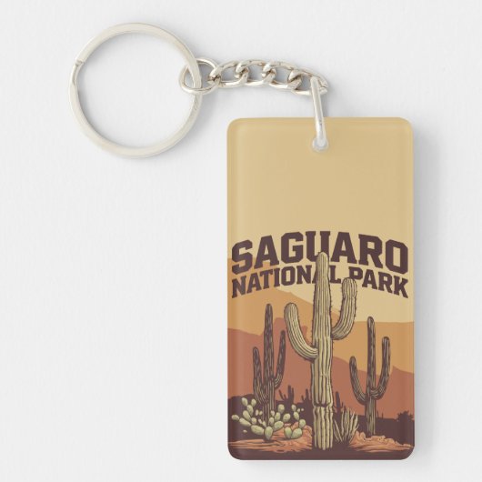 Saguaro-Nationalpark Schlüsselanhänger (Vorderseite)
