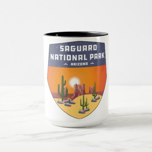Saguaro Nationalpark Souvenir Cactus Arizona Tasse (Zentrum)