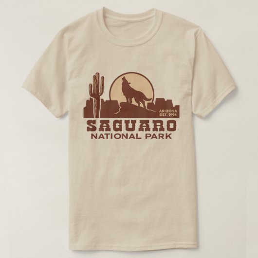 Saguaro-Nationalpark T-Shirt (Design vorne)