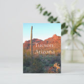 Saguaro Nationalpark Tucson, Arizona Postkarte (Stehend Vorderseite)