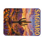 Saguaro-Nationalpark USA Magnet (Horizontal)