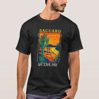 Saguaro-Nationalpark Vintage Saguaro Kaktus Vinta T-Shirt