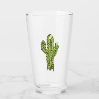 Saguaro-Pint-Glas blühen Glas