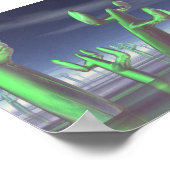 Saguaro Poster (Ecke)