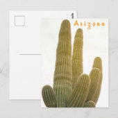 Saguaro Postkarte (Vorne/Hinten)