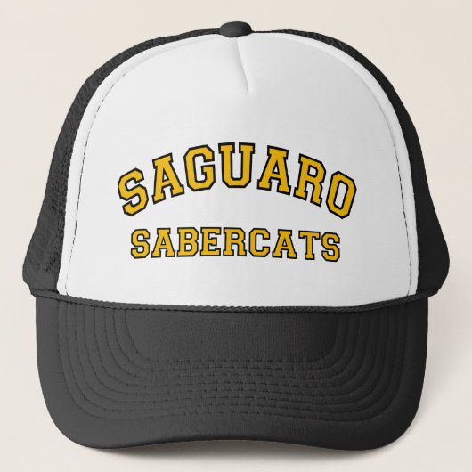 Saguaro Sabercats Truckerkappe (Vorderseite)