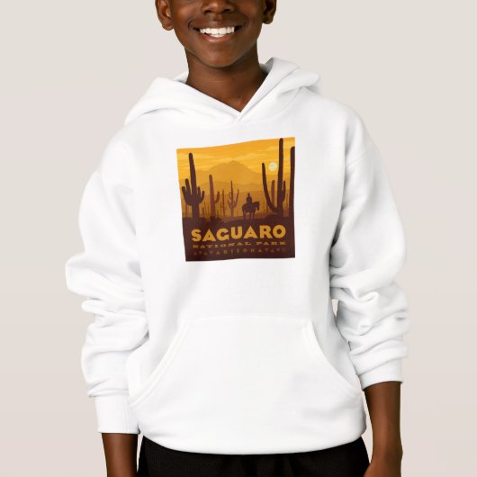 Saguaro Square Nationalpark | Arizona Hoodie (Vorderseite)