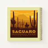 Saguaro Square Nationalpark | Arizona Notizblock (Rückseite)