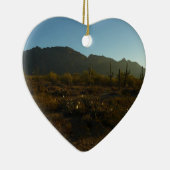 Saguaro Sunrise in Saguaro Nationalpark Keramikornament (Rechts)