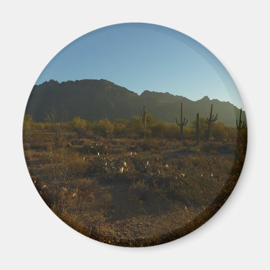 Saguaro Sunrise in Saguaro Nationalpark Magnet (Vorne)