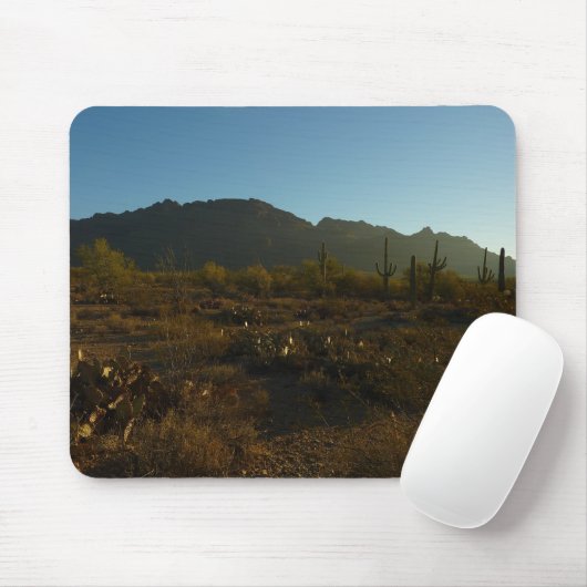 Saguaro Sunrise in Saguaro Nationalpark Mousepad (Mit Mouse)