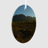 Saguaro Sunrise in Saguaro Nationalpark Ornament (Vorderseite)