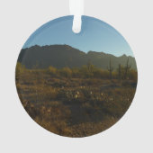 Saguaro Sunrise in Saguaro Nationalpark Ornament (Rückseite)