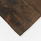 Saguaro Sunset I Arizona Wüste Landschaft Fleecedecke (Ecke)