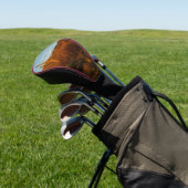 Saguaro Sunset I Arizona Wüste Landschaft Golf Headcover (In SItu)
