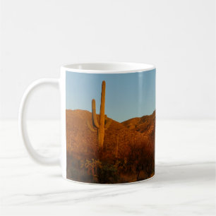 Saguaro Sunset I Arizona Wüste Landschaft Kaffeetasse