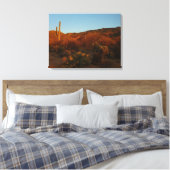 Saguaro Sunset I Arizona Wüste Landschaft Leinwanddruck (Insitu (Schlafzimmer))