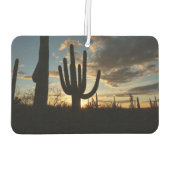 Saguaro Sunset II Arizona Wüste Landschaft Autolufterfrischer (Rückseite)