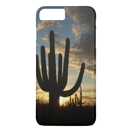 Saguaro Sunset II Arizona Wüste Landschaft Case-Mate iPhone Hülle (Rückseite)