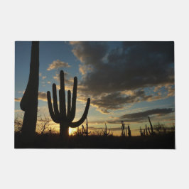 Saguaro Sunset II Arizona Wüste Landschaft Fußmatte