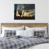 Saguaro Sunset II Arizona Wüste Landschaft Leinwanddruck (Insitu (Schlafzimmer))