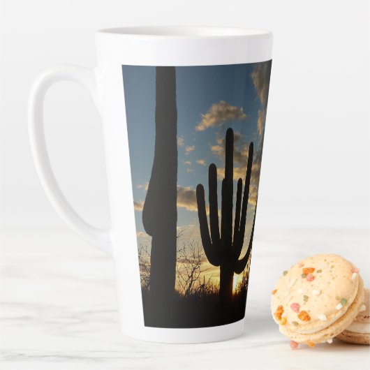 Saguaro Sunset II Arizona Wüste Landschaft Milchtasse (Beispiel)