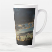 Saguaro Sunset II Arizona Wüste Landschaft Milchtasse (Rechts)