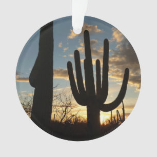 Saguaro Sunset II Arizona Wüste Landschaft Ornament