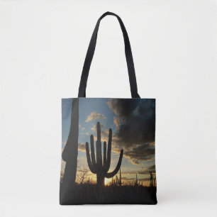 Saguaro Sunset II Arizona Wüste Landschaft Tasche