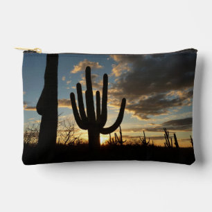 Saguaro Sunset II Arizona Wüste Landschaft Zubehörtasche