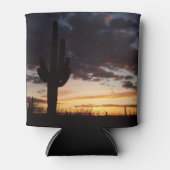 Saguaro Sunset III Arizona Wüste Landschaft Dosenkühler (Vorderseite)
