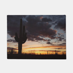 Saguaro Sunset III Arizona Wüste Landschaft Fußmatte