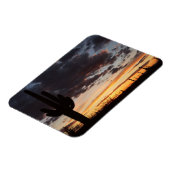 Saguaro Sunset III Arizona Wüste Landschaft Magnet (Linke Seite)