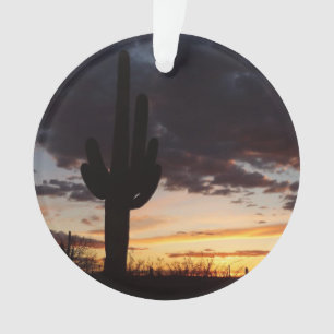 Saguaro Sunset III Arizona Wüste Landschaft Ornament