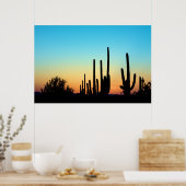Saguaro Sunset Poster (Küche)