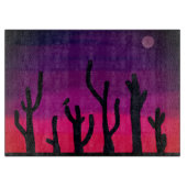 Saguaro Sunset Schneidebrett (Vorderseite)