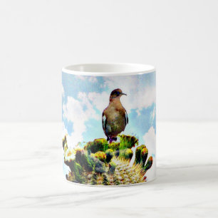 Saguaro tauchte in der Wolken-Kaffeetasse/Tasse Kaffeetasse