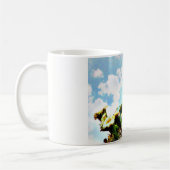 Saguaro tauchte in der Wolken-Kaffeetasse/Tasse Kaffeetasse (Links)