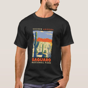 Saguaro US-Nationalpark Tucson Arizona Vintag Gi T-Shirt