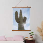 Saguaro Wandteppich Mit Holzrahmen (Schlafzimmer)