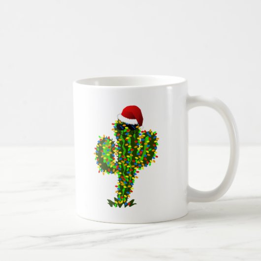 Saguaro Weihnachtslicht Kaffeetasse (Rechts)